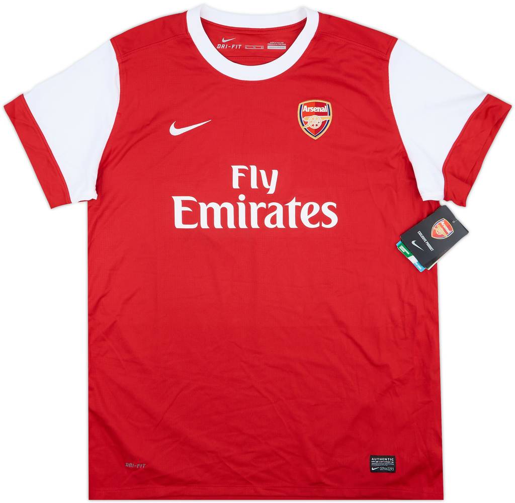 2010-11 Arsenal Home Shirt (Women's XL)