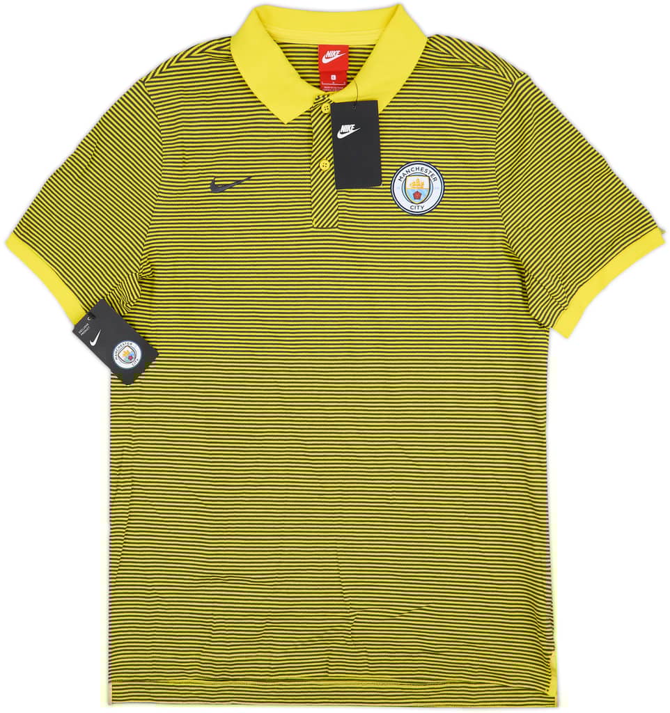 2017-18 Manchester City Nike Polo Shirt (L)