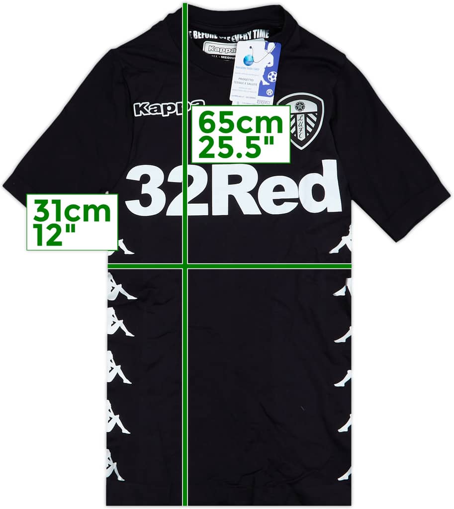 2017-18 Leeds United Authentic Away Shirt (XS/S)