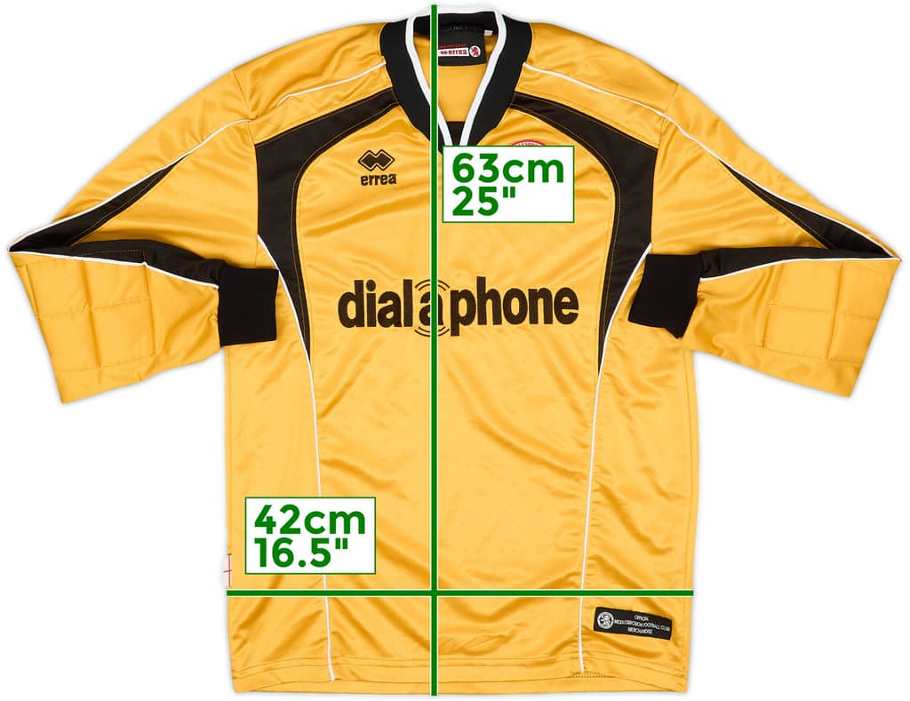 2003-04 Middlesbrough GK Shirt - 7/10 - (XL.Boys)