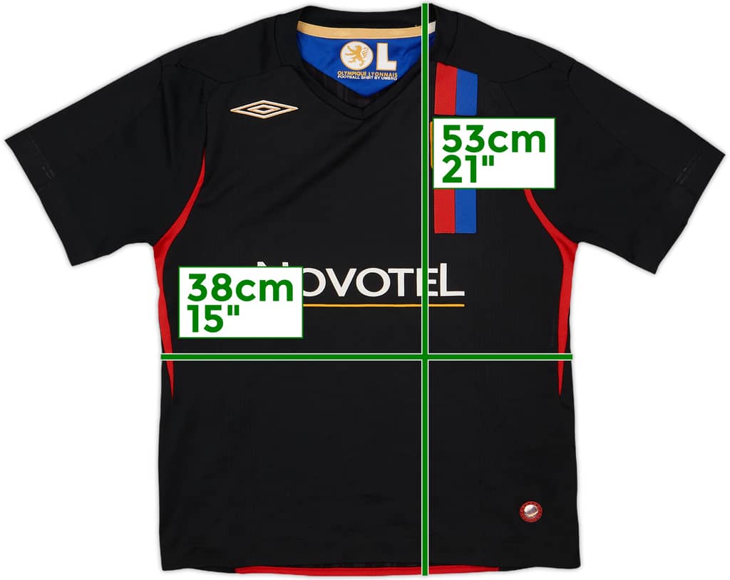 2007-08 Lyon Third Shirt - 8/10 - (S.Boys)