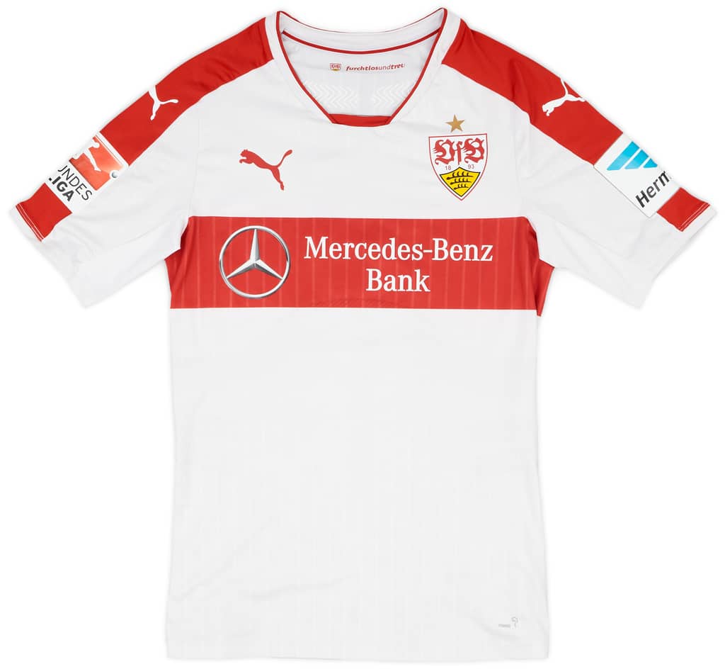 2016-17 Stuttgart Player Issue Home Shirt Rupp #8 - 7/10 - (M)