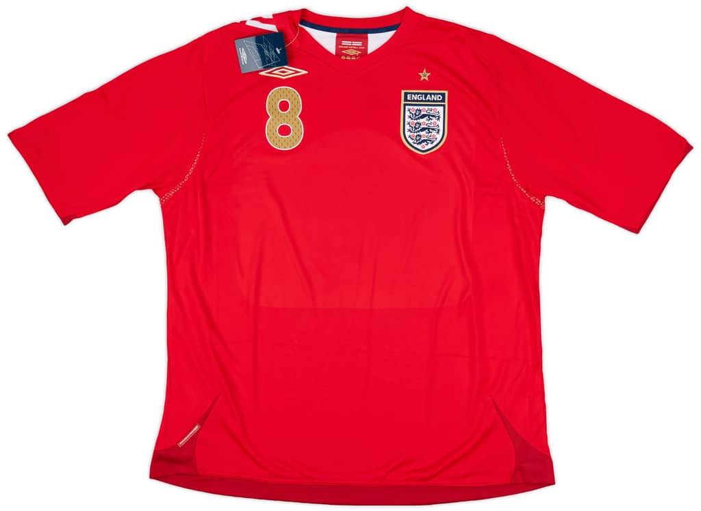 2006-08 England Away Shirt Lampard #8 (XXL)