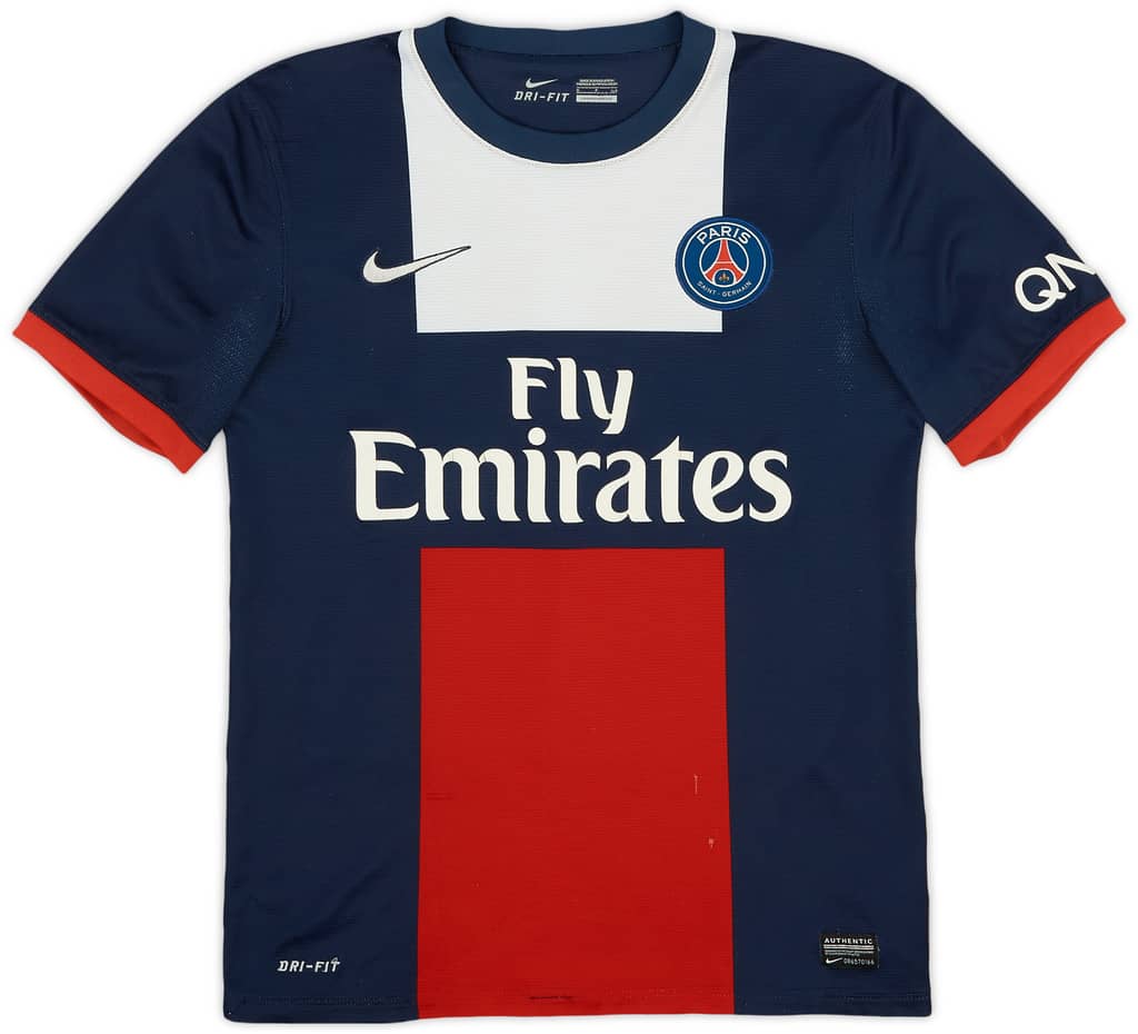 2013-14 Paris Saint-Germain Home Shirt Beckham #32 - 5/10 - (S)