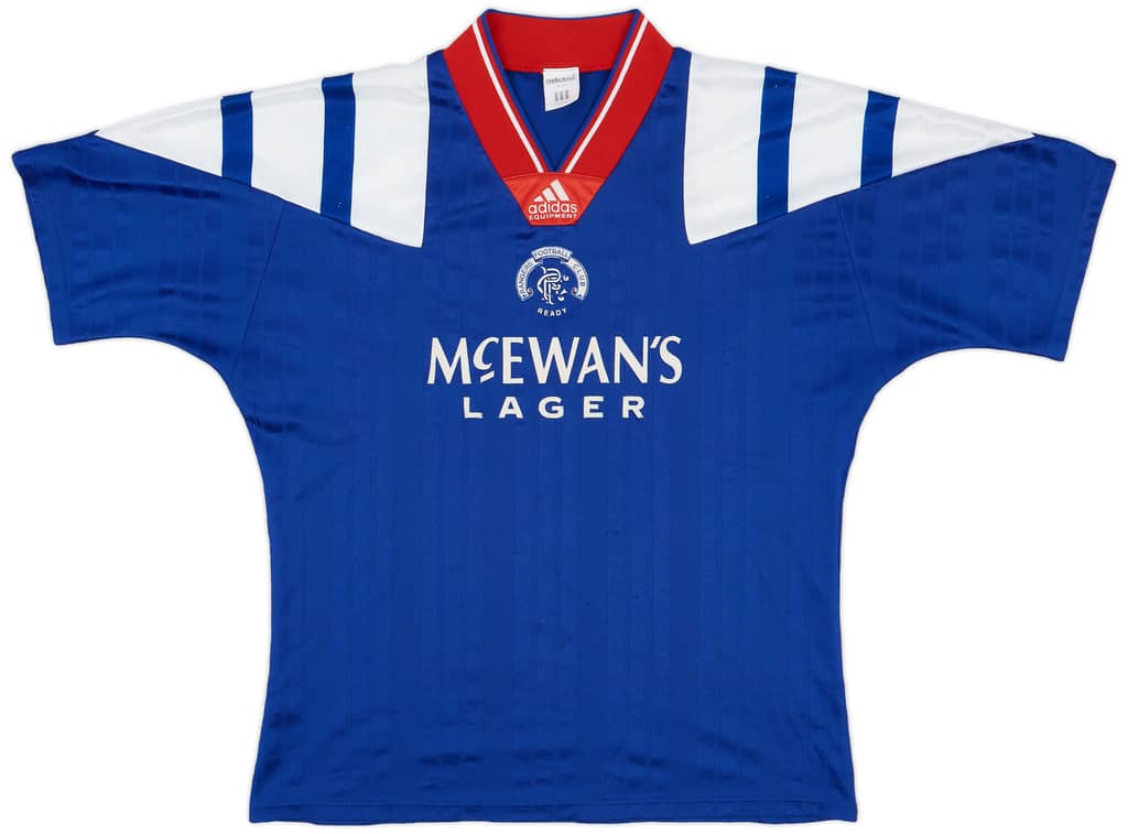 1992-94 Rangers Home Shirt - 8/10 - (L)