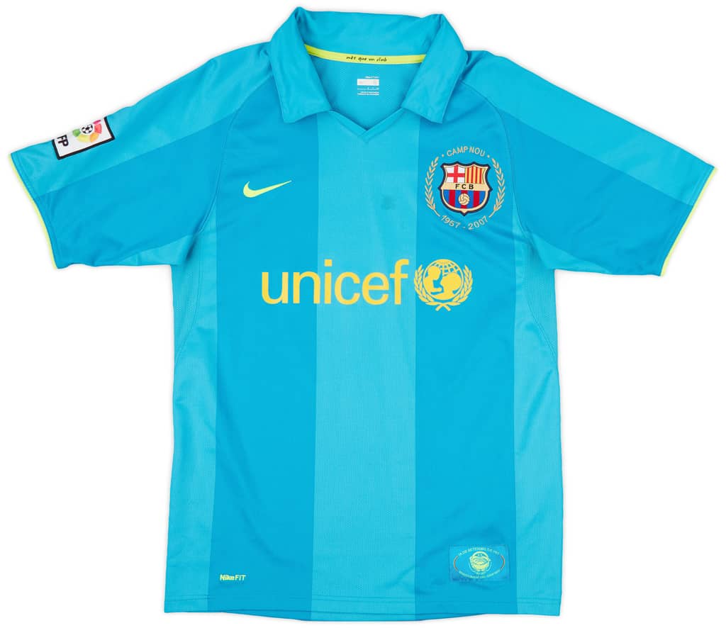 2007-09 Barcelona Away Shirt Messi #19 - 6/10 - (S)