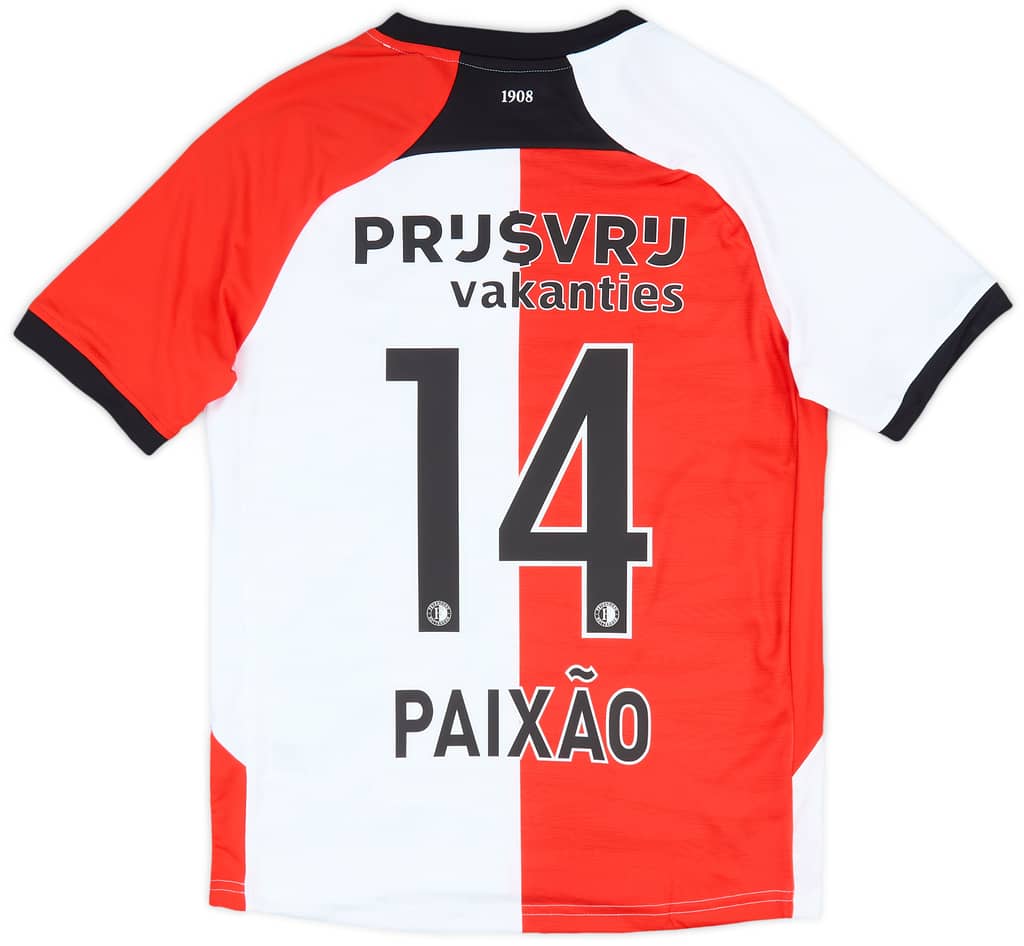 2024-25 Feyenoord Home Shirt Paixao #14 (KIDS)