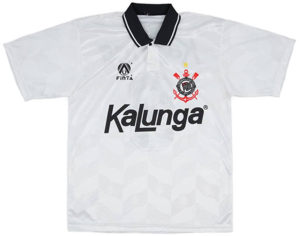 1992-94 Corinthians Home Shirt #9 - 9/10 - (XL)
