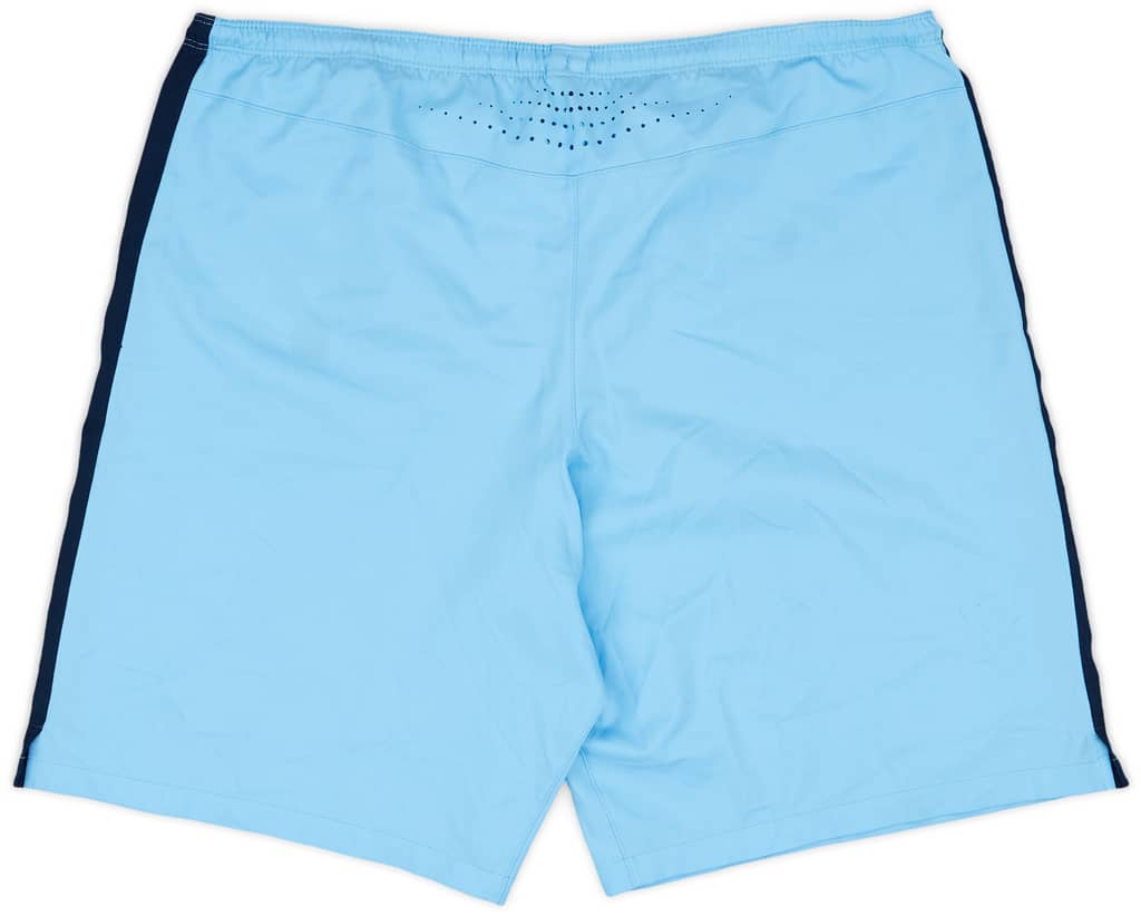 2014-15 Manchester City Match Issue Home Shorts #8 (Nasri)