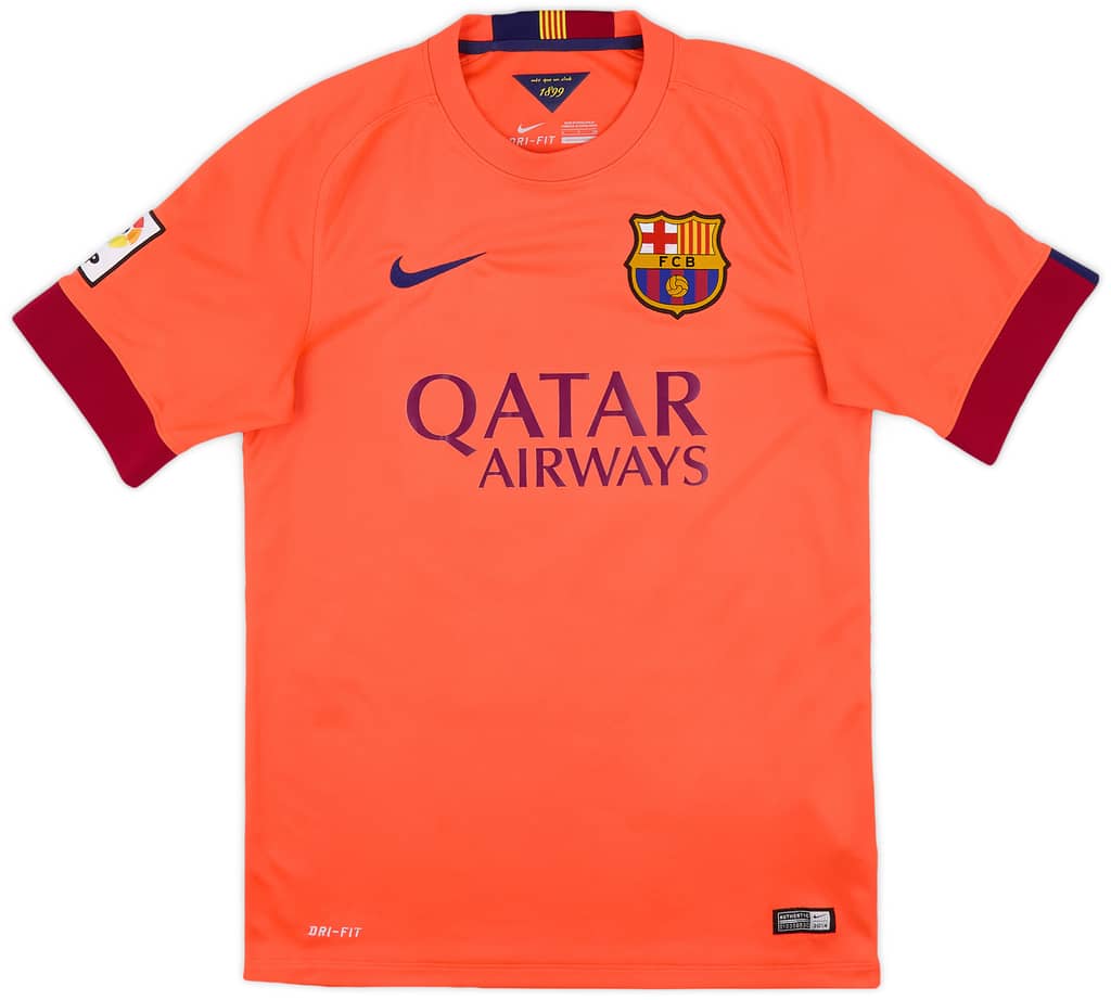 2014-15 Barcelona Away Shirt Messi #10 - 10/10 - (S)
