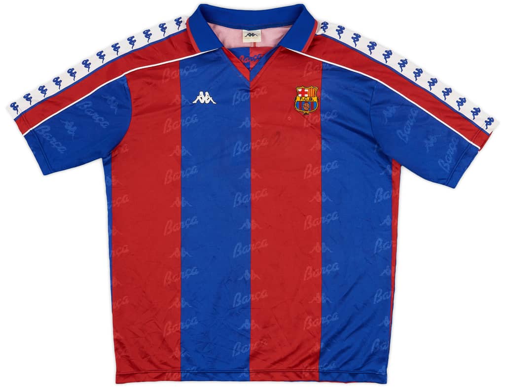 1992-95 Barcelona Home Shirt - 7/10 - (XL)