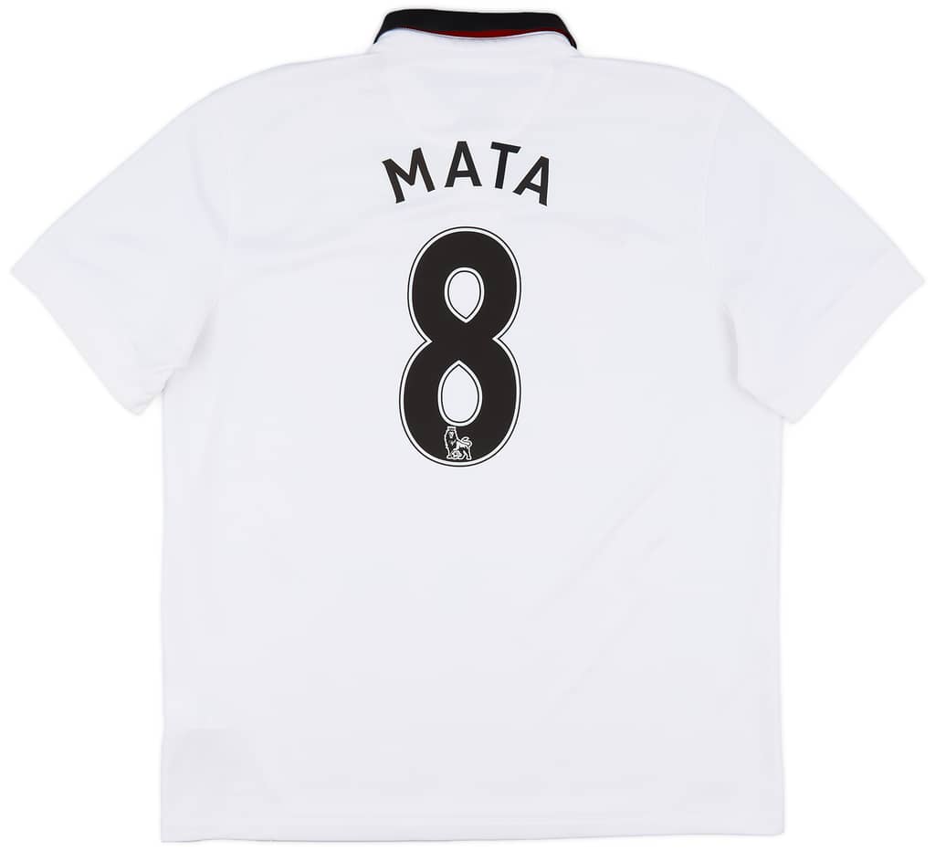 2014-15 Manchester United Away Shirt Mata #8 - 9/10 - (XL)