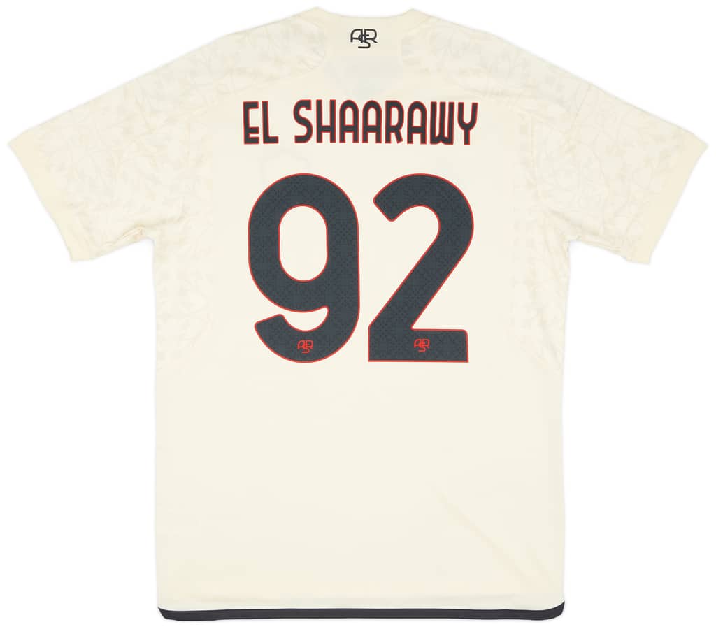 2023-24 Roma Away Shirt El Shaarawy #92