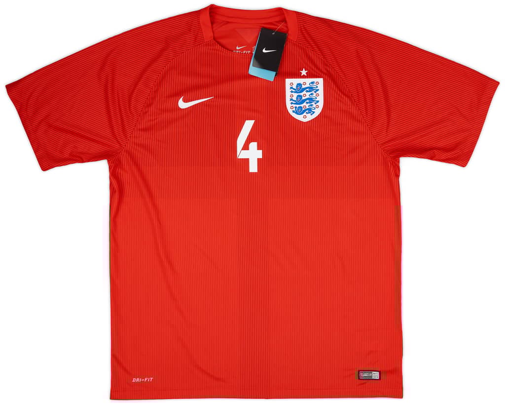 2014-15 England Away Shirt Gerrard #4 (XL)