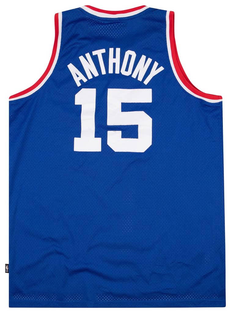 1975-76 Denver Nuggets Anthony #15 Reebok Hardwood Classics Swingman Jersey (Away) XXL