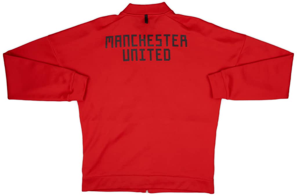2018-19 Manchester United adidas Track Jacket - 8/10 - (M)