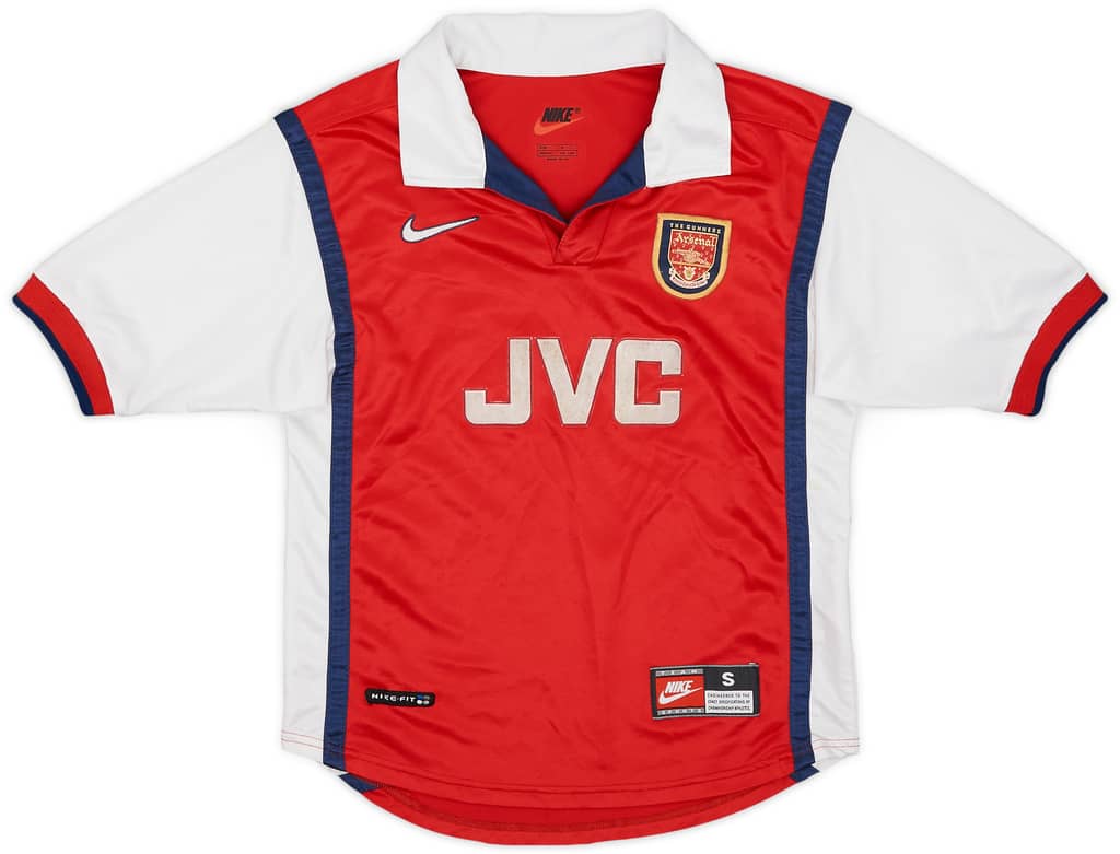 1998-99 Arsenal Home Shirt - 7/10 - (S.Boys)
