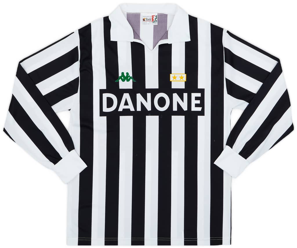 1992-94 Juventus Home L/S Shirt #10 - 5/10 - (L)