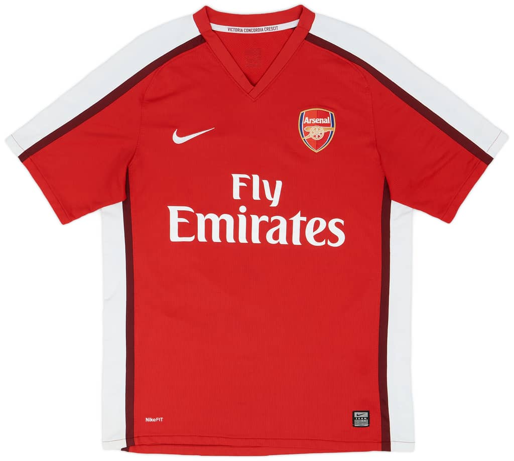 2008-10 Arsenal Home Shirt Fabregas #4 - 6/10 - (L)