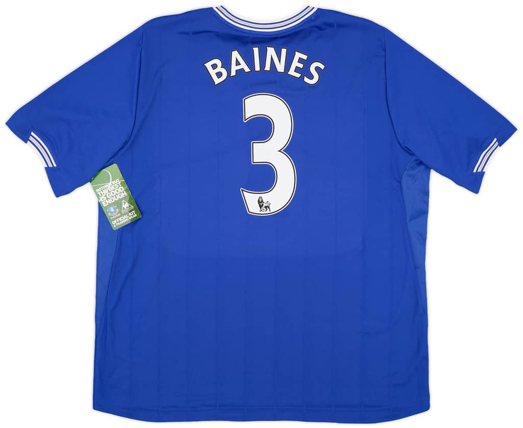 2009-10 Everton Home Shirt Baines #3 (XL)