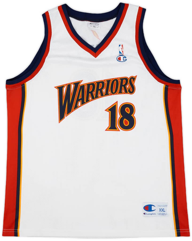 2007-09 Golden State Warriors Belinelli #18 Champion Home Jersey - 9/10 - (XXL)