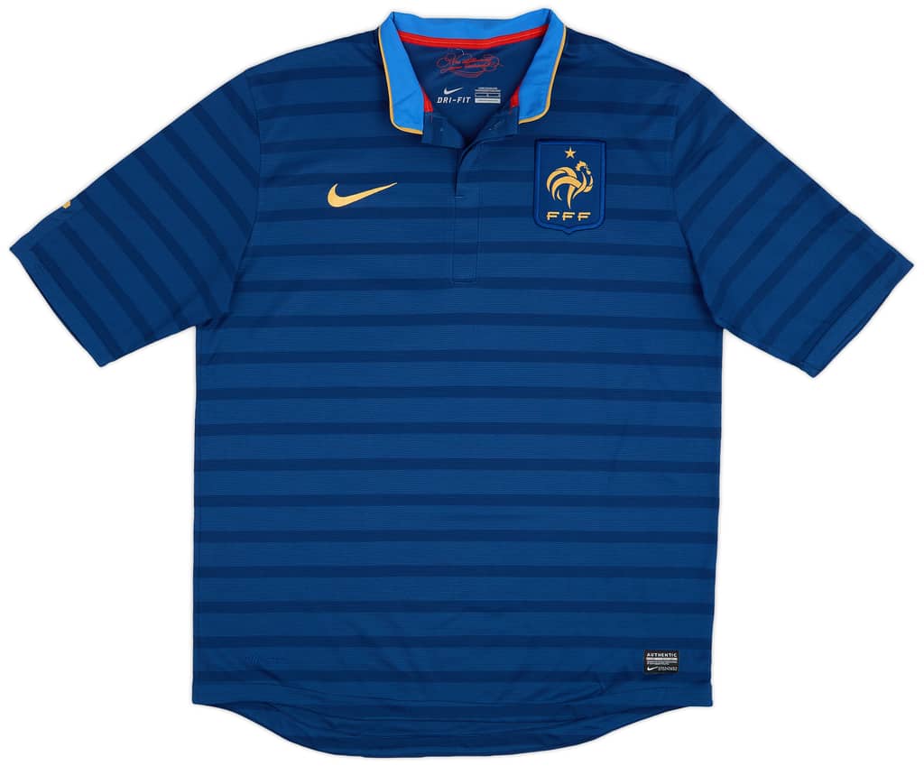 2012-13 France Home Shirt - 9/10 - (L)