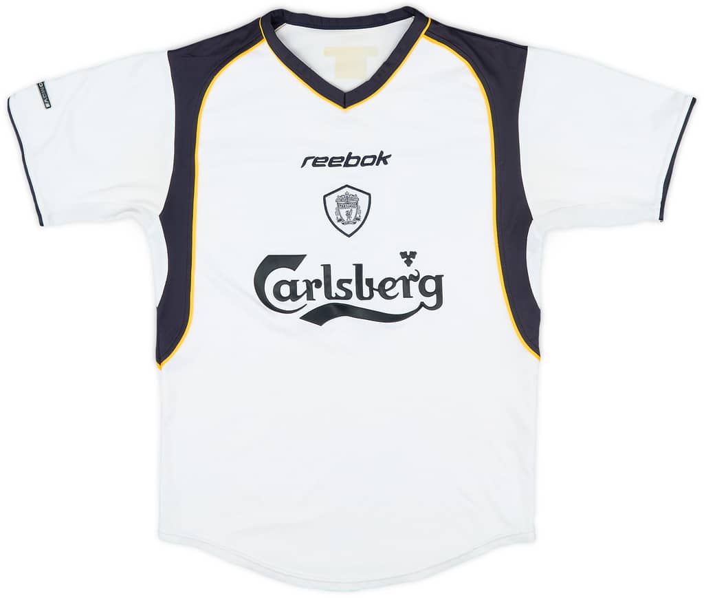 2001-03 Liverpool Away Shirt - 7/10 - (XL.Boys)