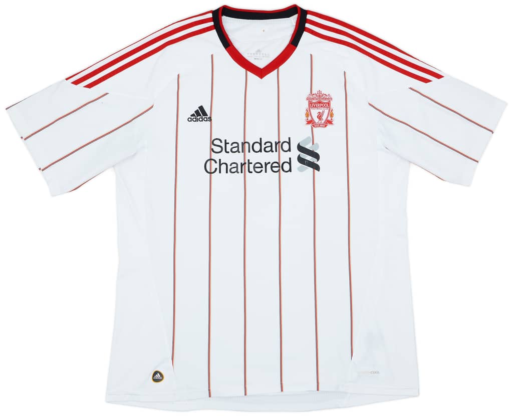 2010-11 Liverpool Away Shirt Gerrard #8 - 7/10 - (XXL)