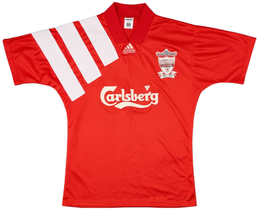 1992-93 Liverpool Centenary Home Shirt - 7/10 - (M)