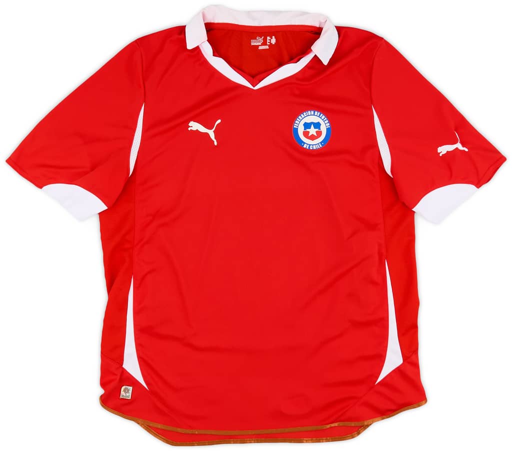 2011-12 Chile Home Shirt - 9/10 - (XL)