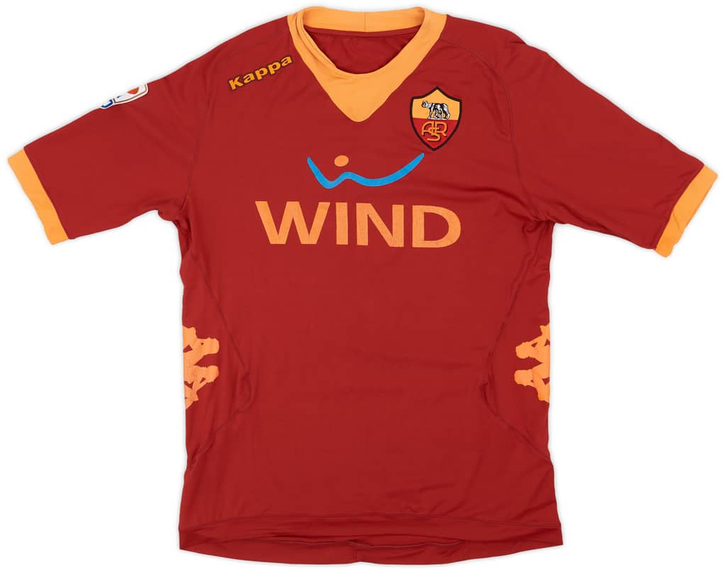 2011-12 Roma Home Shirt Osvaldo #9 - 5/10 - (XXL)