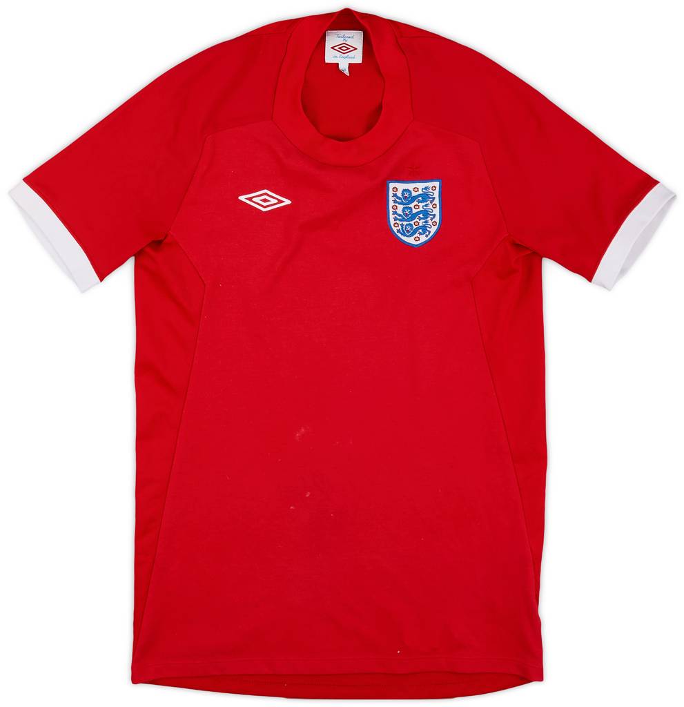 2010-11 England Away Shirt - 8/10 - (XL.Boys)
