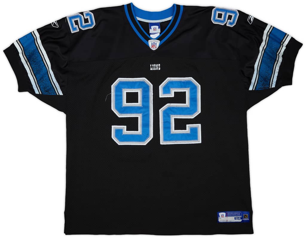 2005-06 Detroit Lions S.Rogers #92 Reebok Authentic Alternate Jersey - 5/10 - (3XL)
