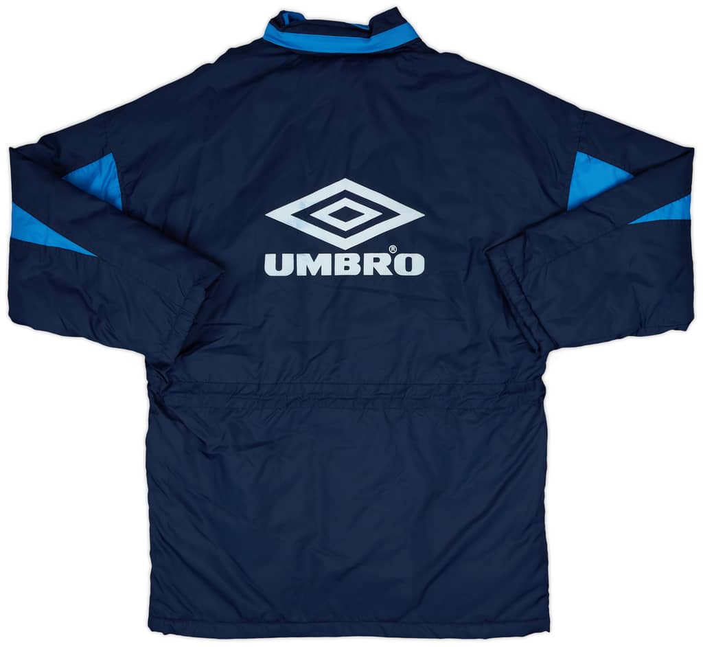 1995-96 Lazio Umbro Padded Bench Coat - 6/10 - (S)