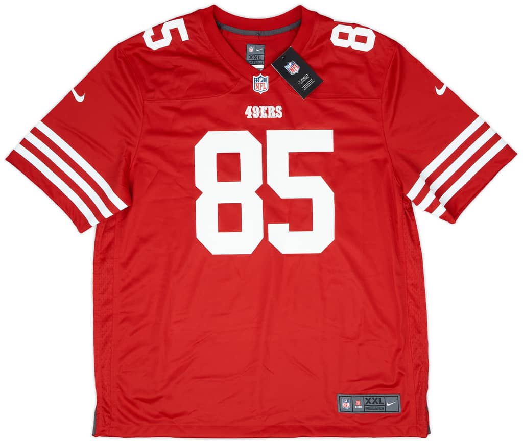 2022-24 San Francisco 49ers Kittle #85 Nike Game Home Jersey (XXL)