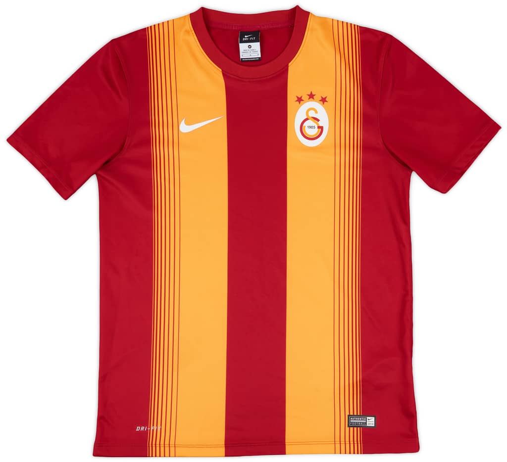2014-15 Galatasaray Basic Home Shirt - 9/10 - (M)
