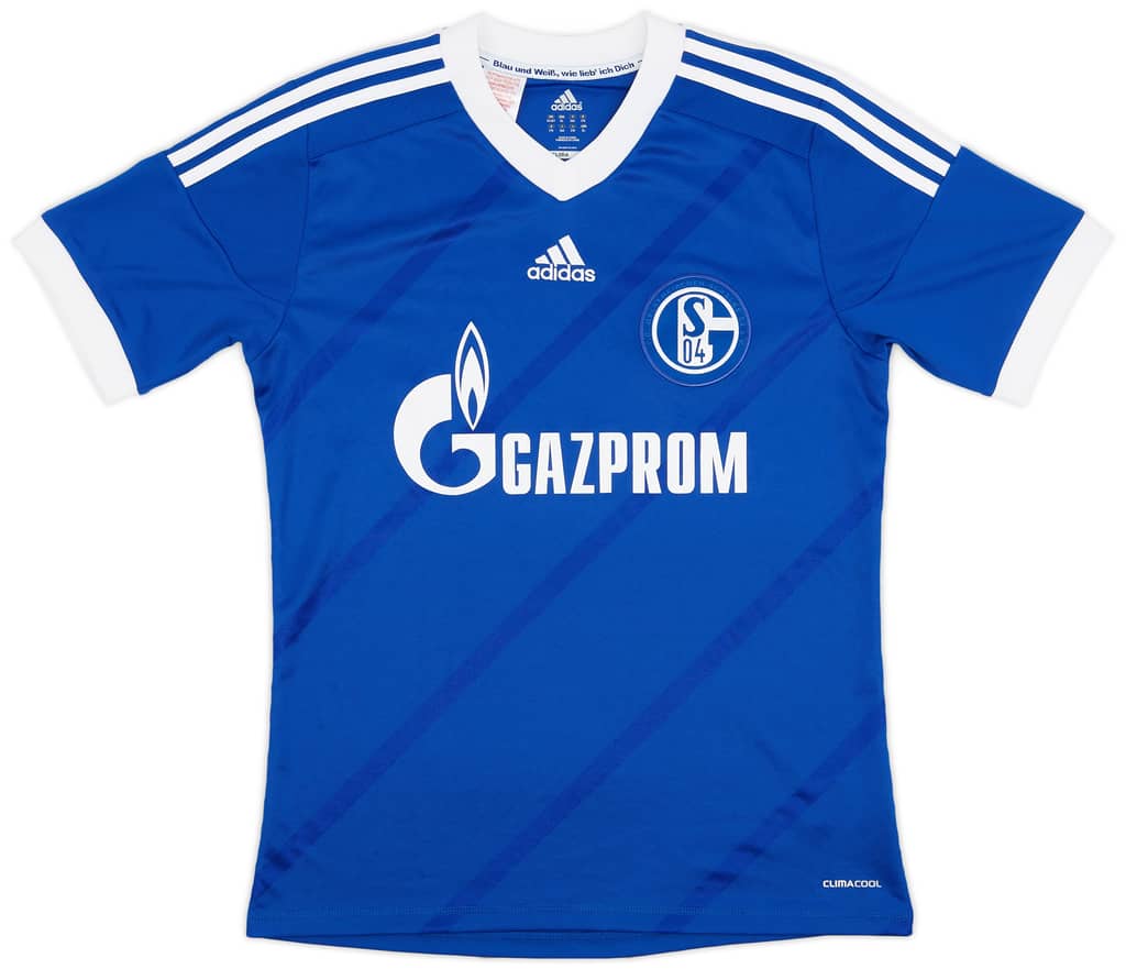 2012-14 Schalke Home Shirt - 8/10 - (XL.Boys)