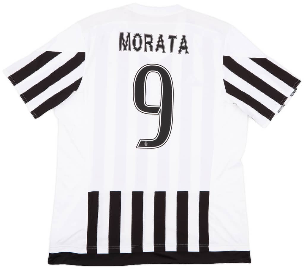 2015-16 Juventus Home Shirt Morata #9 (XL)