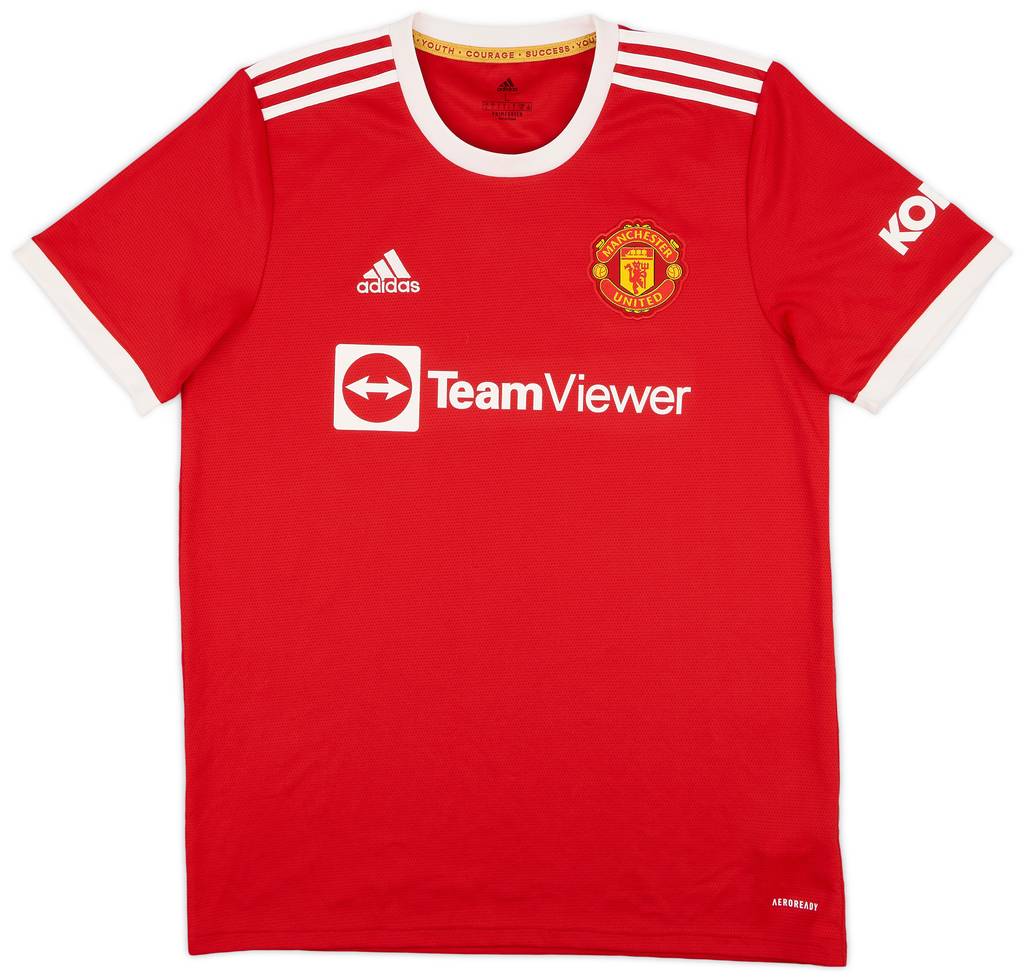 2021-22 Manchester United Home Shirt Mata #8 - 8/10 - (L)