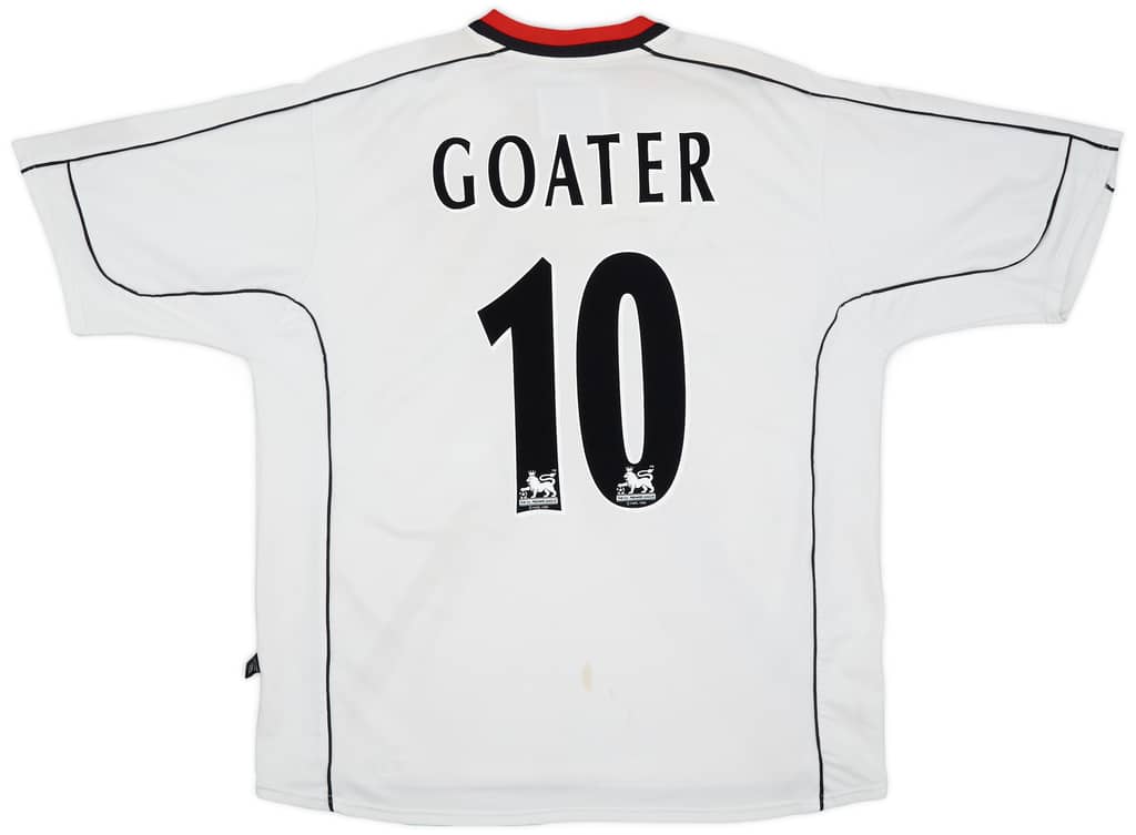 2002-03 Manchester City Away Shirt Goater #10 - 5/10 - (XL)