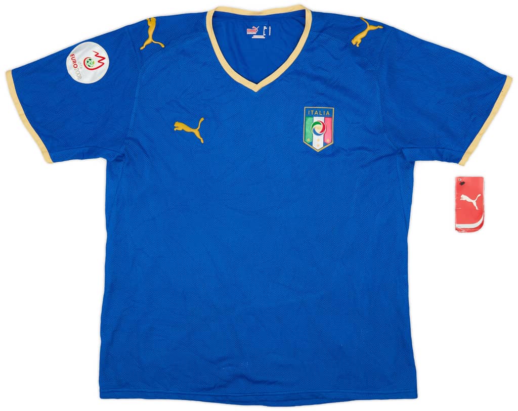 2007-08 Italy Home Shirt (M)