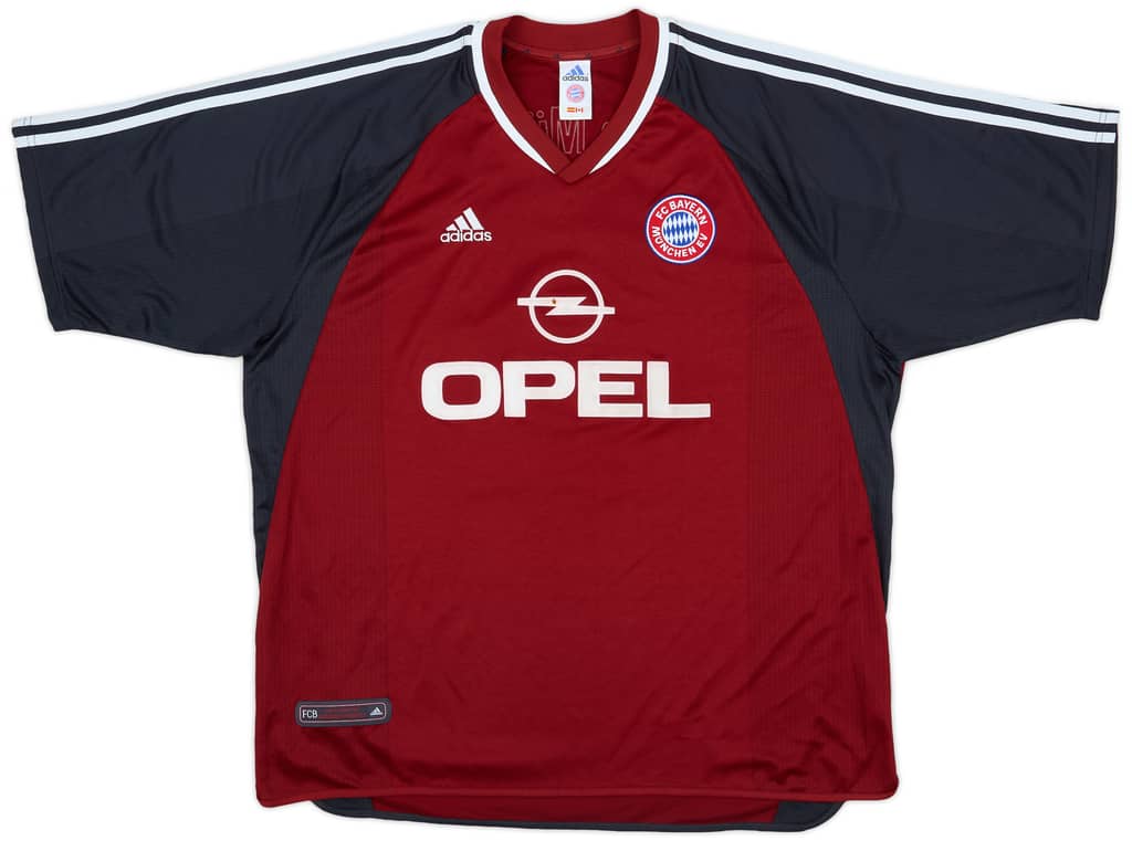 2001-02 Bayern Munich Home Shirt Scholl #7 - 5/10 - (XXL)