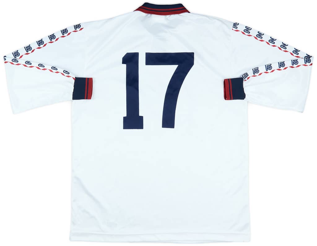 2002-03 A.S. Tivoli Match Issue Away L/S Shirt #17