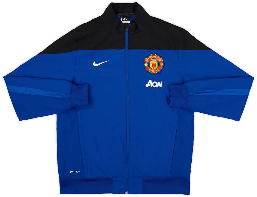 2013-14 Manchester United Nike Track Jacket - 8/10 - (M)