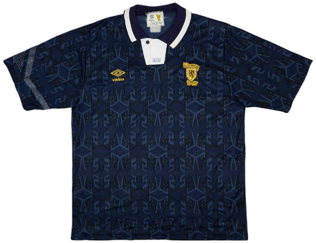 1991-94 Scotland Home Shirt - 7/10 - (L)