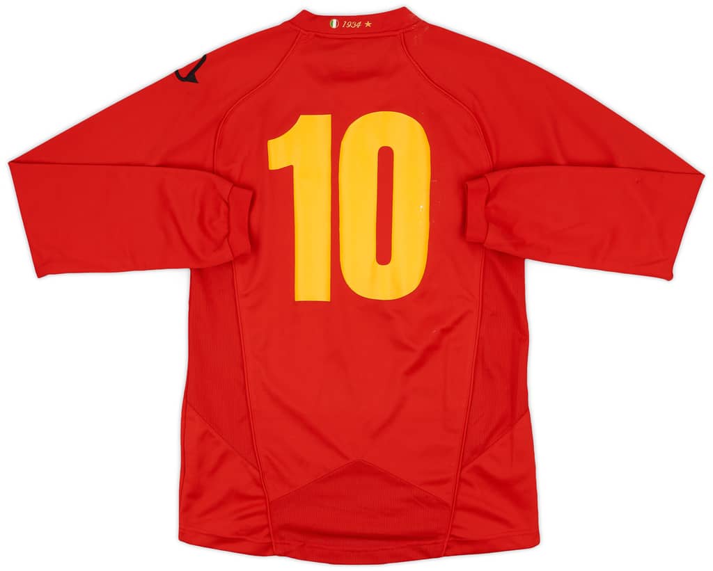 2008-09 AlbinoLeffe Away L/S Shirt #10 - 6/10 - (M)