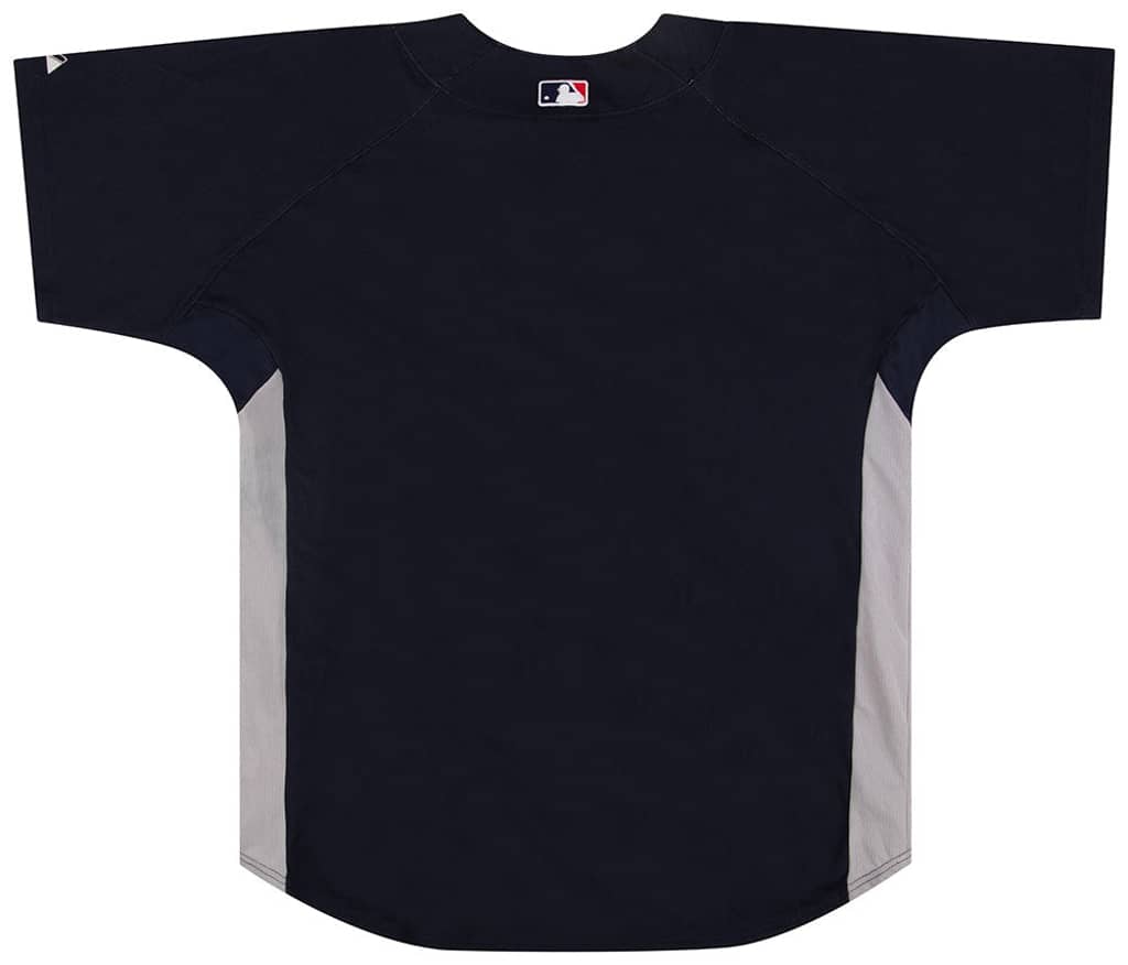 2010s New York Yankees Authentic Majestic Cool Base Batting Practice Jersey L