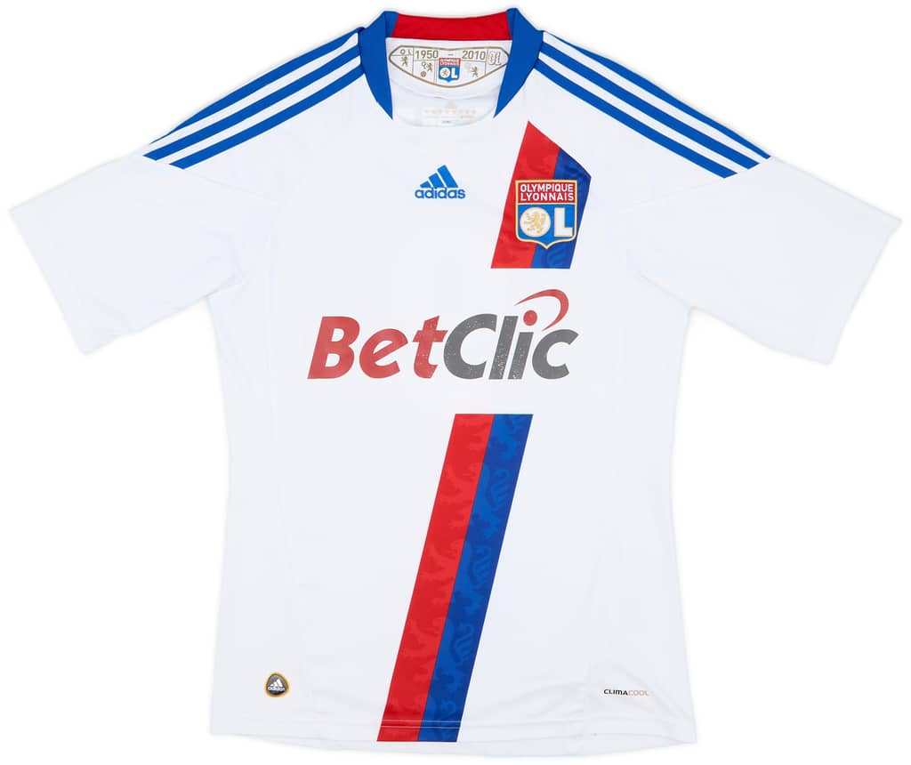 2010-11 Lyon Home Shirt Lisandro #9 - 7/10 - (S)