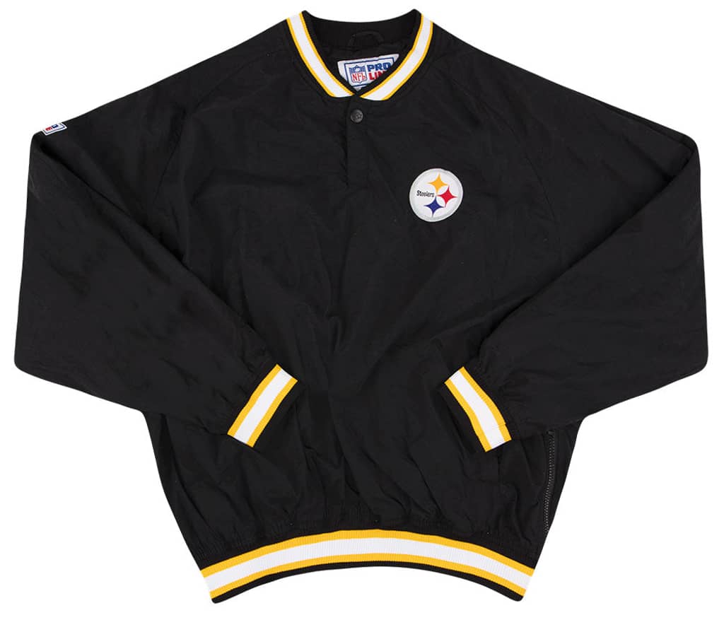 1990s Pittsburgh Steelers Starter Pullover Windbreaker Jacket XL