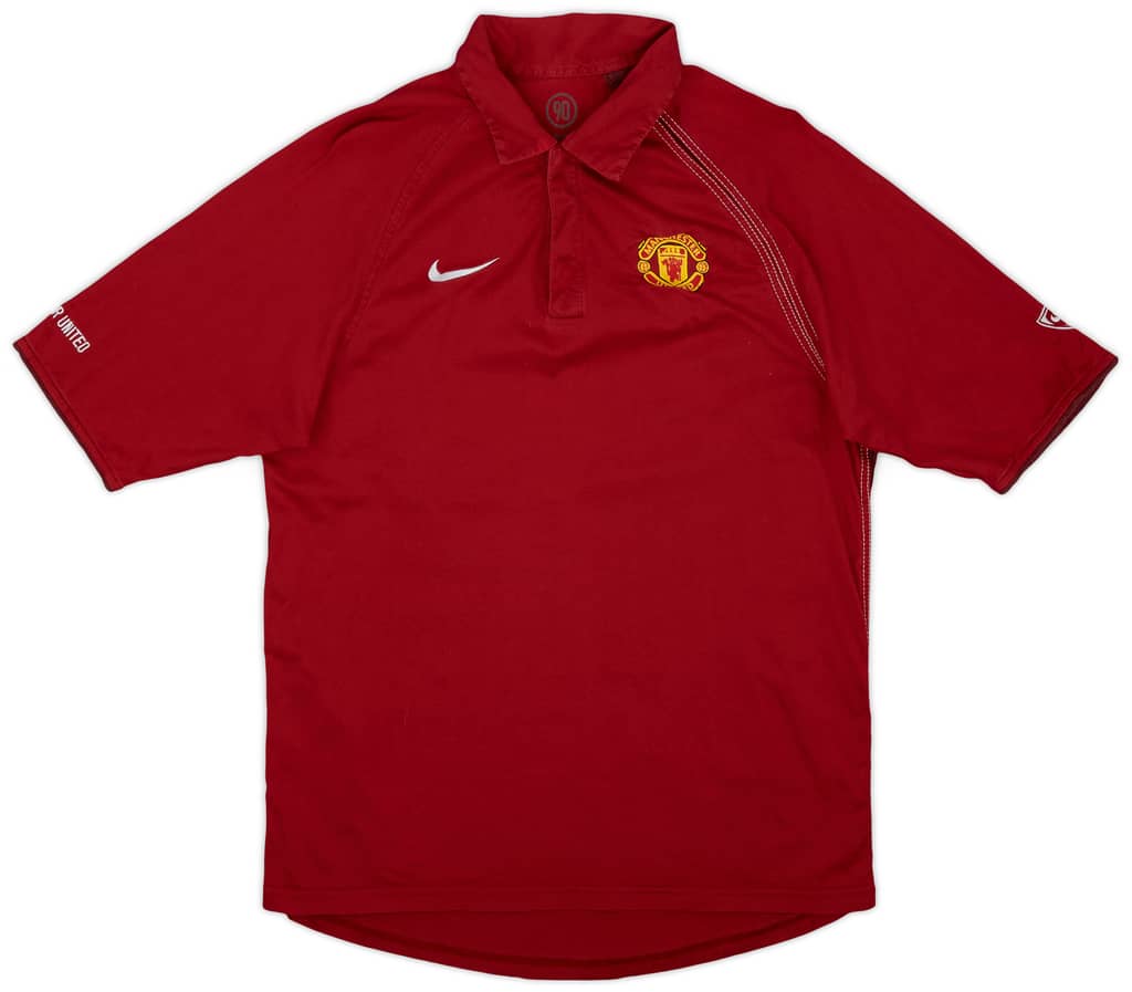 2008-09 Manchester United Nike Polo Shirt - 6/10 - (M)